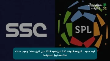 تردد جديد.. قائمة قنوات SSC الرياضية 2025 على نايل سات وعرب سات لمتابعة أبرز البطولات